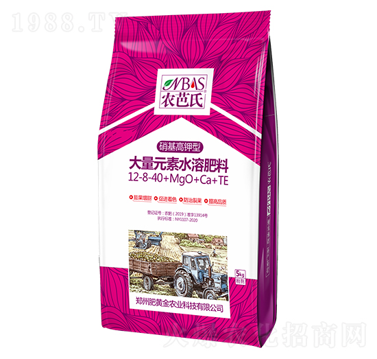 ��������ʹ���Ԫ��ˮ�ܷ���12-8-40+MgO+Ca+TE-�r(n��ng)����-���S��