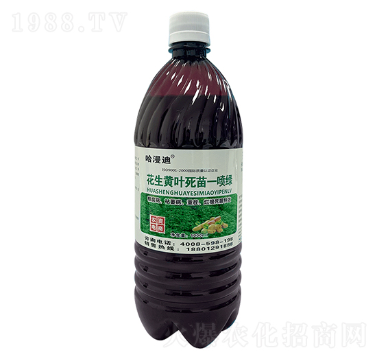 花生黃葉死苗一噴綠-鑫科植保