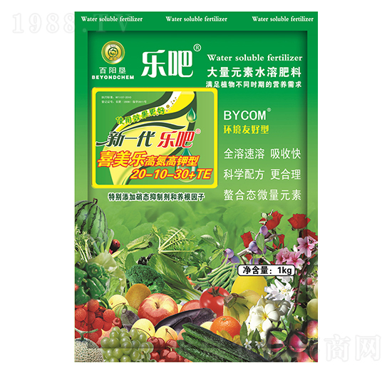 1kg�ߵ�����ʹ���Ԫ��ˮ�ܷ�20-10-30+TE-����ϲ����-��ꖉ�