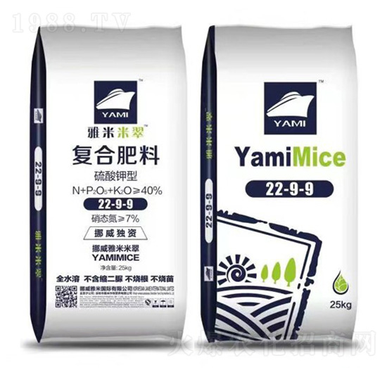 硫酸鉀型復合肥料22-9-9-雅米農業(yè)