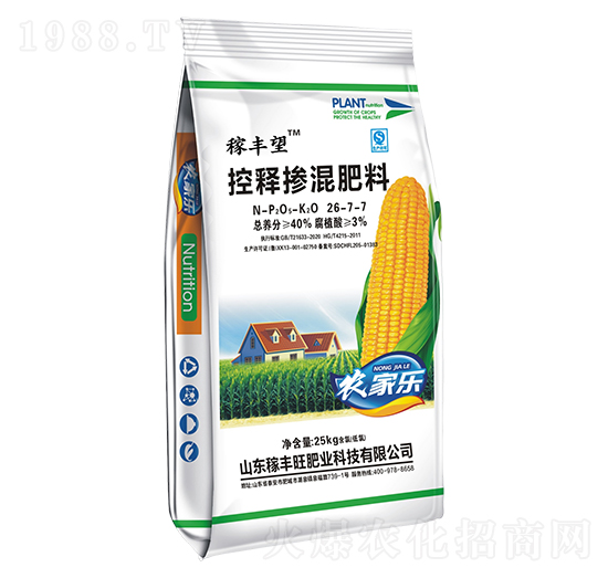 控釋摻混肥料26-7-7-稼豐旺肥業(yè)